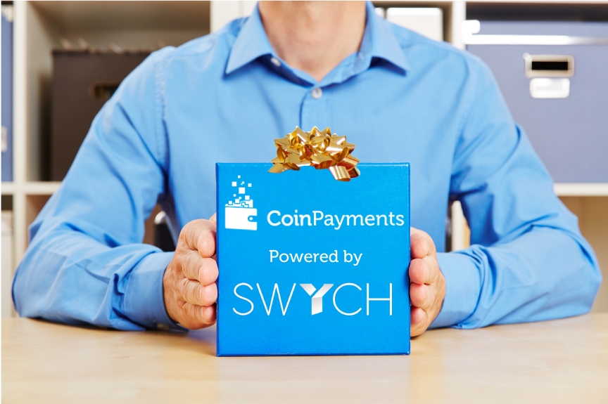 Purchase gift cards using cryptocurrency