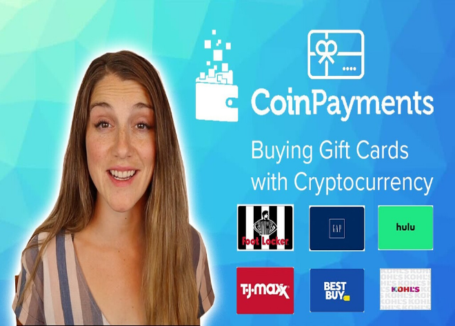 gift cards being sold for crypto curreny