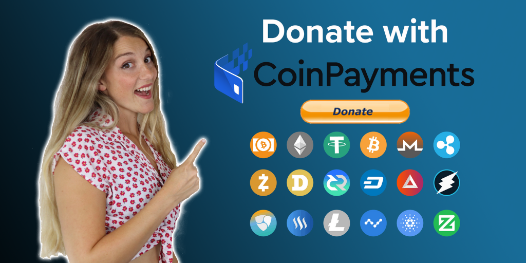 crypto donations - coinpayments