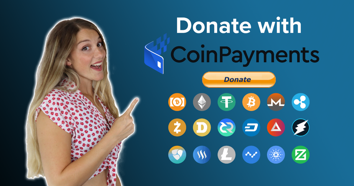 CoinPayments cryptocurrency donations