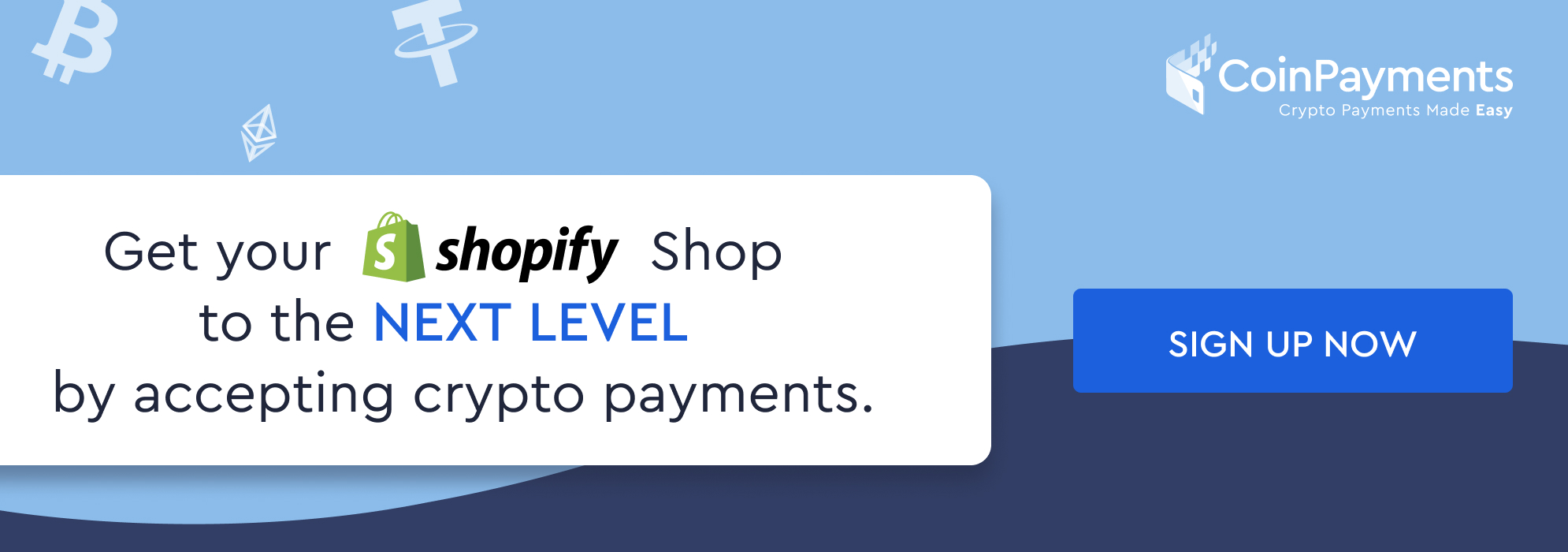 shopify accepts crypto