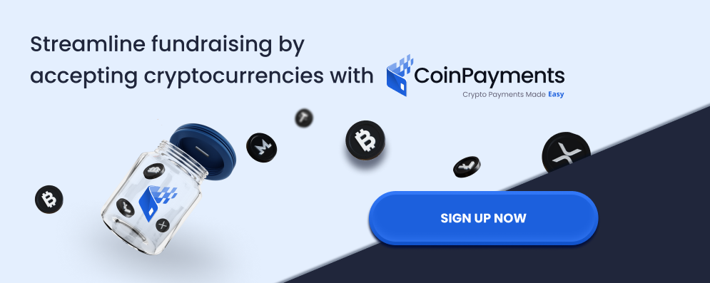 Sign up at CoinPayments